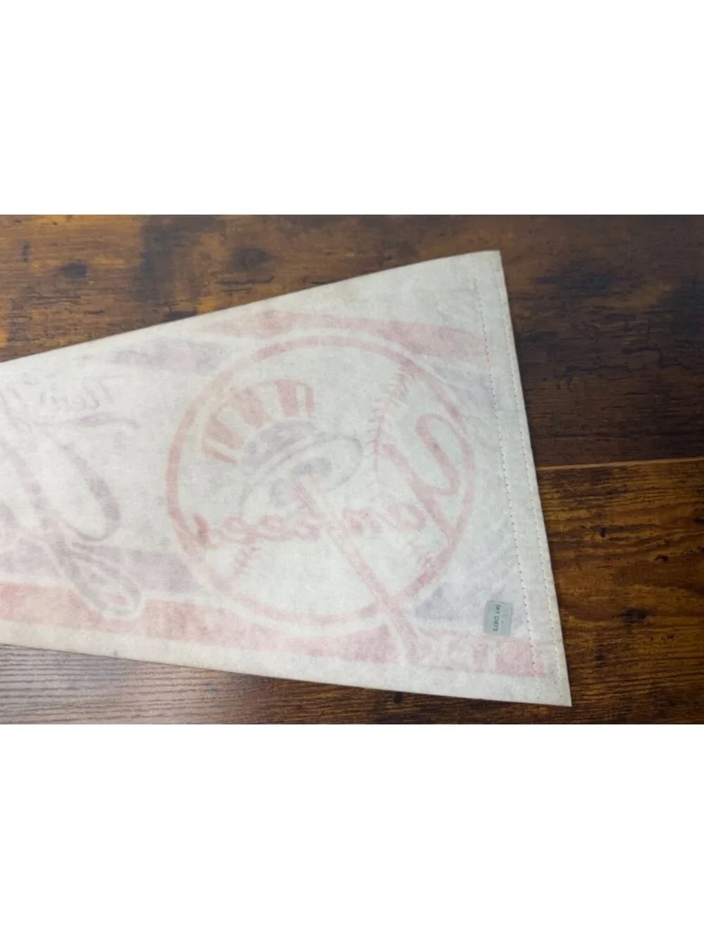 New York Yankees MLB Vintage Felt Pennant Flag With Classic Logo 30 inches